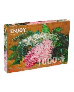 Παζλ Enjoy από 1000 κομμάτια - Νατούρμορτ με πασχαλιές